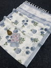 MG 502 Linen Digital Printed Designer Saree Wholesalers In Delhi